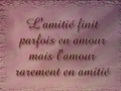 l'amitié